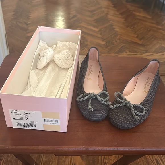 Pretty Ballerinas Ballet Flats in Faux Alligator - Picture 5 of 6